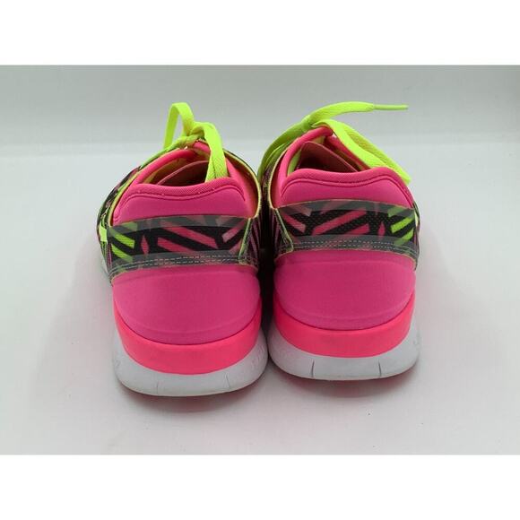 Women's Nike Tri Fit 5 Yellow Pink Athletic Shoes Size 9.5 Fitsole - Picture 4 of 7